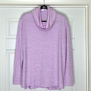 GAP Lilac Cowlneck Top